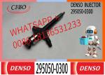 4pcs 295050-0300 Denso Common Rail Diesel Injector Nissan Navara D40(yd25) 16600