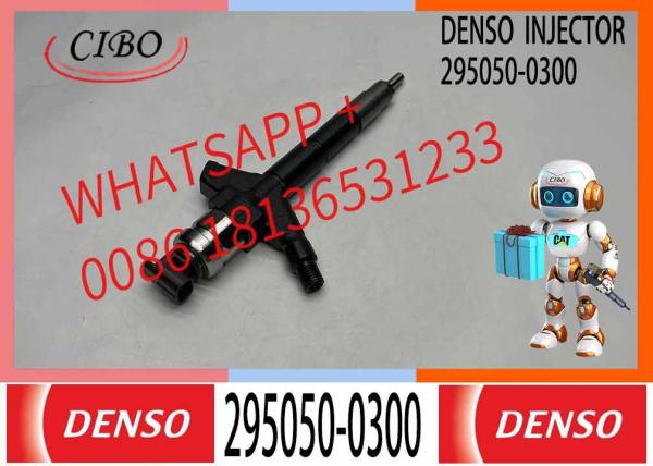 Buy cheap 4pcs 295050-0300 Denso Common Rail Diesel Injector Nissan Navara D40(yd25) 16600-5X00A 16600-5X01A Engine from wholesalers