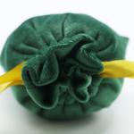 Green Velvet Gift Pouch , 10x15cm Jewelry Drawstring Gift Bags