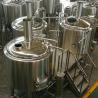 Buy cheap 15 BBL Microbrewery Brewing Equipment Direct Fired / Steam Three Vessels from wholesalers