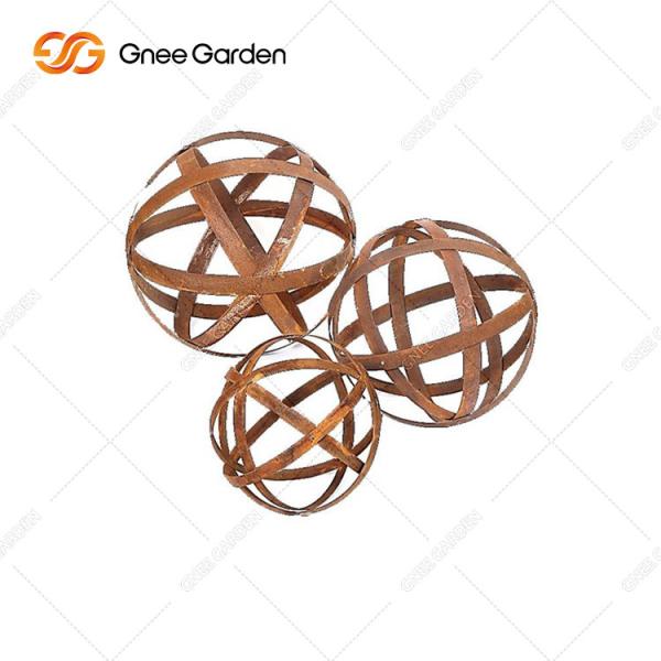 Buy cheap Garden Landscape Metal Decoration Ornaments Corten Steel Decoration For Homeyard from wholesalers