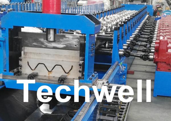 Buy cheap Automatic Safety Road Steel W Beam Highway Guardrail Forming Machine from wholesalers