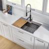 Buy cheap Versatile Dual Mount Single Bowl Deep Kitchen Sink 9-1/2'' from wholesalers