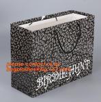 white craft paper rope handle paper shopping bags wholesale, high quality retail