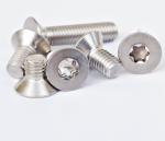M2 Nut Bolt Fastener , Plain Flat Head Screws For Metal DIN6924