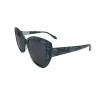 Buy cheap Cateye acetate sunglasses Men Women special green pattern UV 100% from wholesalers