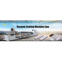 Buy cheap Aluminum Door Pressure Line Vacuum Coating Machine 15-25m/Min Production Speed product
