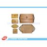 Buy cheap OEM Display Accessory Wood Engraving Logo Paint Finished , Customize Size from wholesalers
