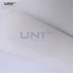 Polyester Plain Thermal Bonded Non Woven Interlining Flocked Pattern