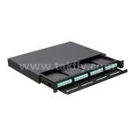 Buy cheap Customizable Fiber Optic MPO Cassette MTP Patch Panel Slidable Type for Data Center FTTX from wholesalers