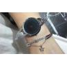 Buy cheap Black dial quartz watch Wrist Watch with Diamonds star ring Ladies' fashion watch from wholesalers