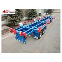 Buy cheap 3 Axles Terminal Trailer High Tensile Low Alloy Steel product