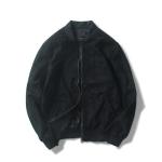 Oem Factory Manufacturer Custom Logo Causal Slim Fit Cotton Suede Leather Zip Up