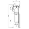 Buy cheap Durable 304 Stainless Steel Encasement Weight 62KG for Construction Works from wholesalers