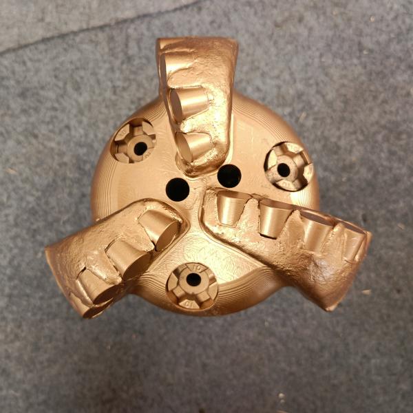 Buy cheap 3 Blades Carbide Steel Water Well Drill Bit 165mm Size from wholesalers