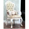 Buy cheap ISO9001 Wedding Antique Wooden Throne Chair Scratch Resistant from wholesalers