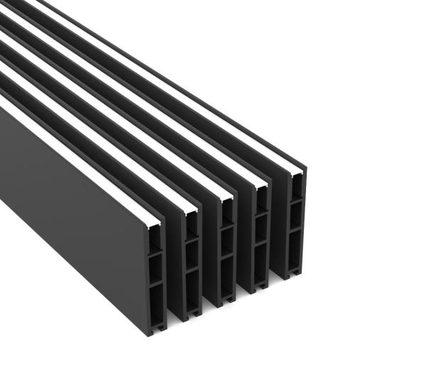 Buy cheap Ultra Thin Suspended 18*96.5mm LED Strip Aluminium Profile End caps from wholesalers