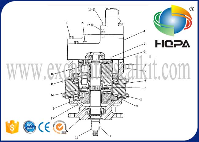 8J-0498 8J0498 Hydraulic Pump MOTOR GRADER 12G 130G 140G 160G