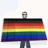 Buy cheap Hanging Party LGBT Flag Pennant Lesbian Pride Flag Custom Size from wholesalers