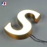 Buy cheap Outdoor Advertising Front Lit Signage Anti Rust 3D Metal Signs from wholesalers