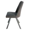 Buy cheap Polyester Fabric Upholstered Dining Chairs , Indoor Leisure Living Room Chair from wholesalers