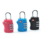 blue lock PC material TSA travel lock& Fashion Design Tsa Luggage Lock& Tsa Bag