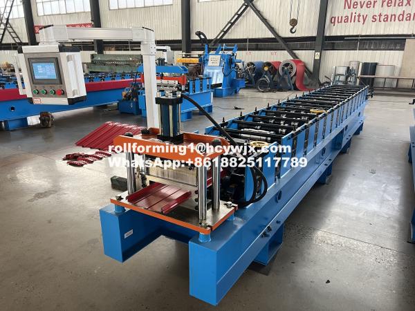 Buy cheap 16 Rows Rollers Roof Panel Forming Machine Chain Drive from wholesalers