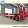 Buy cheap 100 Tons 2 Line 4 Axle Low Bed Trailer from wholesalers