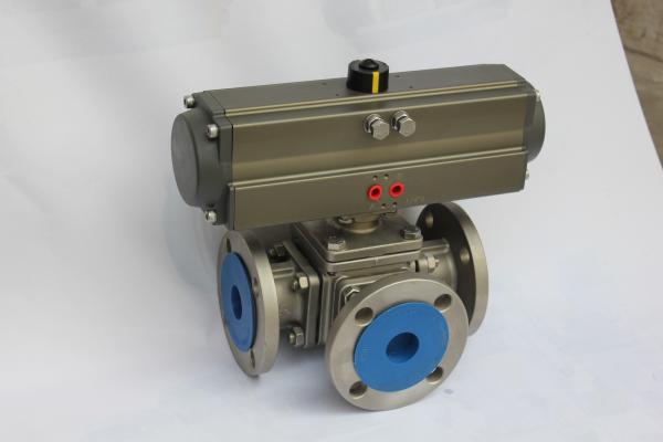 Buy cheap butterfly valve and ball valve with pneumatic air actuator from wholesalers