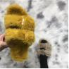 Buy cheap Janbal Faux Fur Womens Soft Bottom Slippers Imitation Rabbit Hair from wholesalers