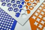 Custom Aluminum/Stainless Steel 304/316L Hexagonal Perforated Metal Sheet