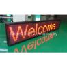 Buy cheap Single Red LED Moving Message Display from wholesalers