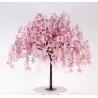 Buy cheap OEM Pink 130cm Height Faux Cherry Blossom Tree Fiberglass Plastic from wholesalers