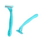 Personal Care 3 Blade Razors , Plastic Multi Blade Safety Razor Any Color