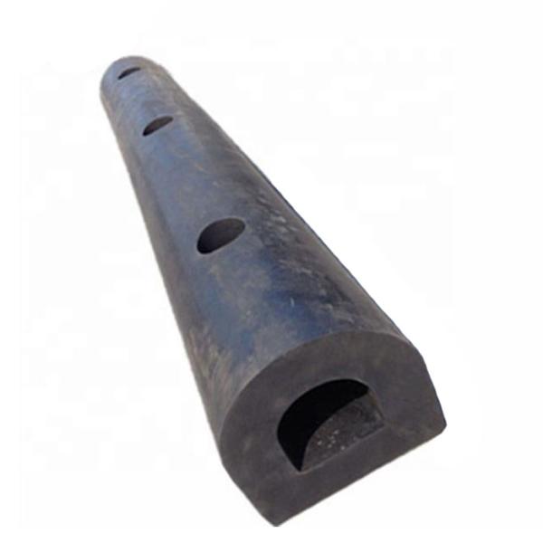 Buy cheap Hollow Section Boat D Type Fenders / Rubber Bumper Dock Protection from wholesalers