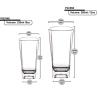 Buy cheap Square PS Plastic Drinking Glass For Water And Juice 230ml from wholesalers