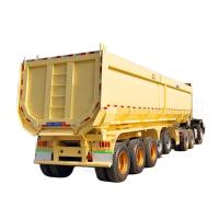 Buy cheap 45 Cubic Meter Tipper Semi Trailer Truck Dump Semi Trailer Mechanical Suspension product