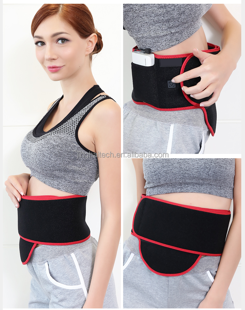 10000mah Battery Rechargeable Heated Vest warm Uterus Belt 108*28cm