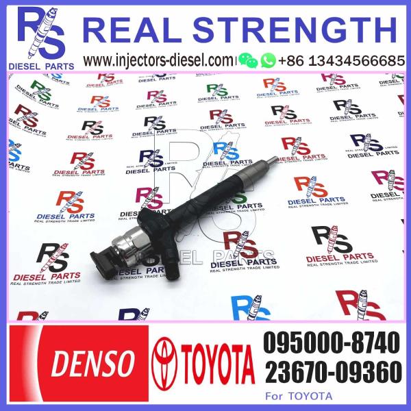 Buy cheap DENSO Diesel Common Rail Fuel Injector nozzle 23670-09360 23670-09061 2367009060 095000-8740 for Toyota HIACE Hilux 2KD- from wholesalers