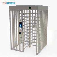 Buy cheap Indoor/Outdoor Full Height Turnstile Gate for Single Turnstile Access Control product