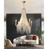 Buy cheap Long chandelier crystal decoration lamp hall lighting villa building spiral staircase chandeliers(WH-CI-121) from wholesalers