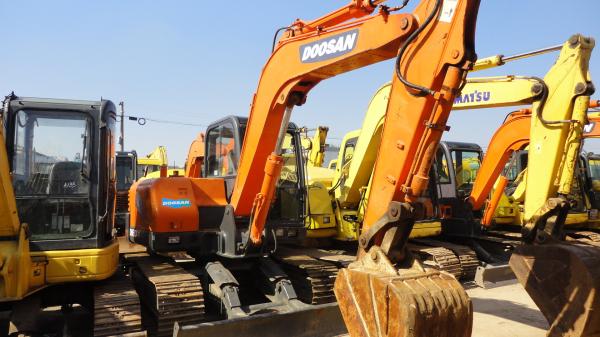 Buy cheap DOOSAN DH80-7 used excavator for sale from wholesalers