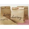 Buy cheap Degradable FSC Brown Eco Friendly Paper Bag from wholesalers