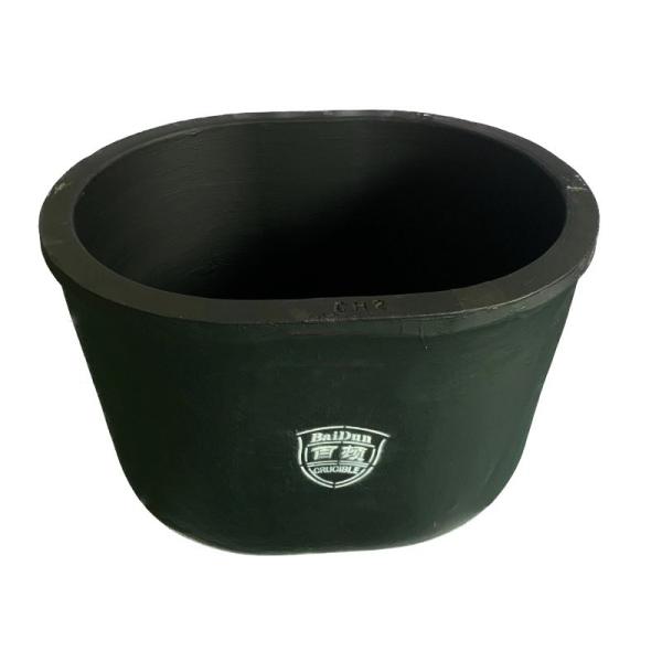 Buy cheap Thermal Shock Resistance Graphite Clay Crucible Cylindrical For Melting And Casting from wholesalers