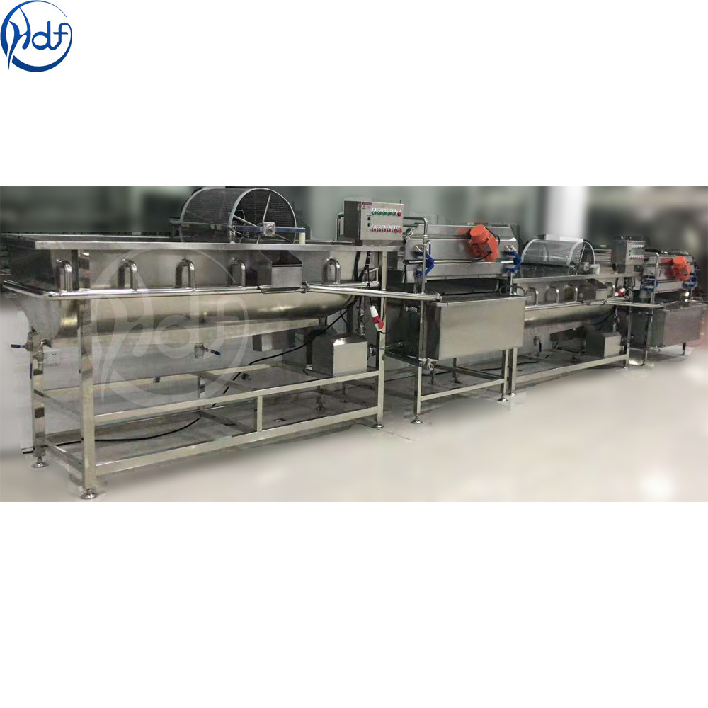 Buy cheap SS304 Material Fruit And Vegetable Processing Line With Turbocharging from wholesalers