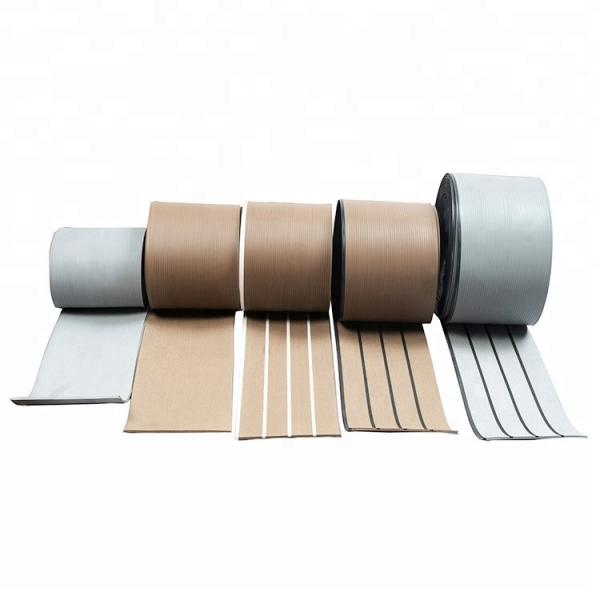 Buy cheap 190mm/50mm Width Yacht Floor Durable and Stylish PVC Teak Decking for a Classy Look from wholesalers