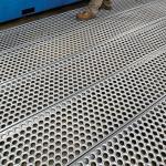 Industrial Work Platform Walkway Perf O Grip Grating