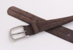 Clamp Pin Buckle 110cm Men's Causal Skinny Belt For Jeans Pants