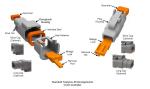 Dutsch Waterproof 4 Pos Dt04-4p Over Molded Single Ended Cable Assembly