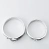 Buy cheap Love Forever Engraved 18k OEM ODM Wedding Pair Rings from wholesalers